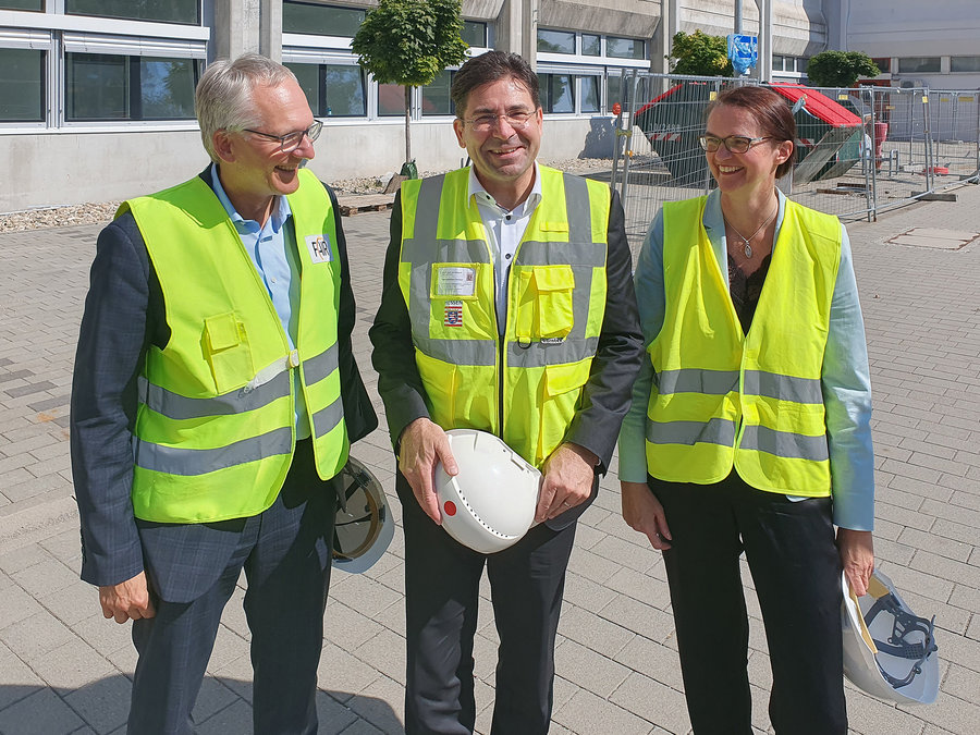 Besuch der Behördenleitung des Regierungspräsidiums Darmstadt