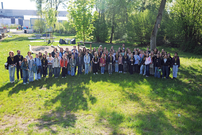69 Mädchen nahmen am Girls'Day bei GSI/FAIR teil 69 Mädchen nahmen am Girls'Day bei GSI/FAIR teil