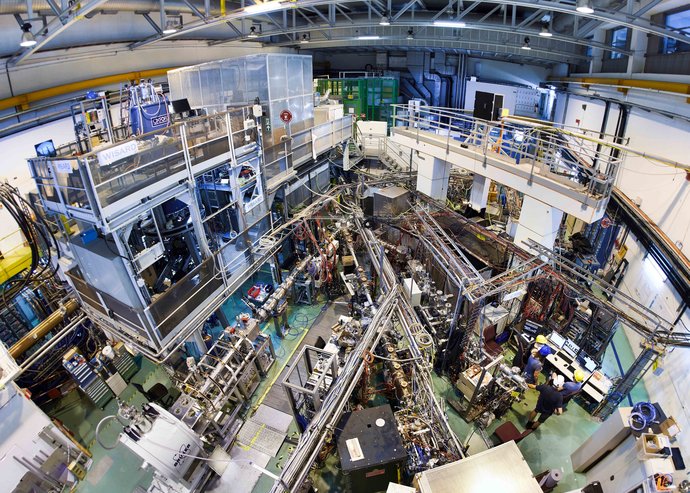 The ISOLDE experiment faciliy at CERN.