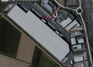 Anfahrtsskizze Lager Weiterstadt