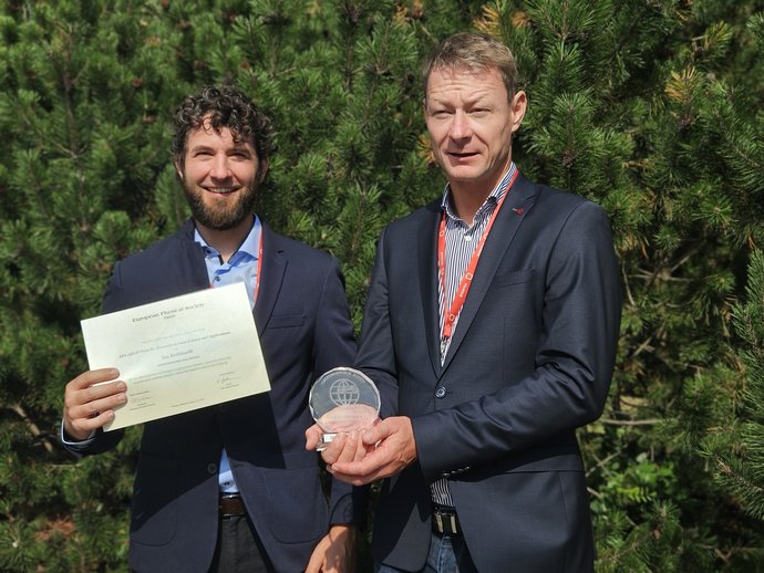 Awardees of the EPS-QEOD Prize for research in laser technology and its applications