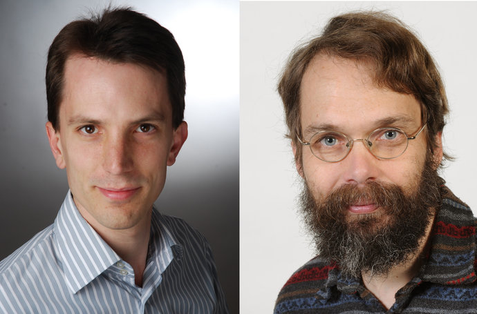 Dr. Christian Graeff (left) and Dr. Burkhard Jakob