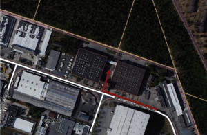 Anfahrtsskizze Lager Pfungstadt