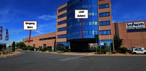 Anfahrt zum Lager Pfungstadt